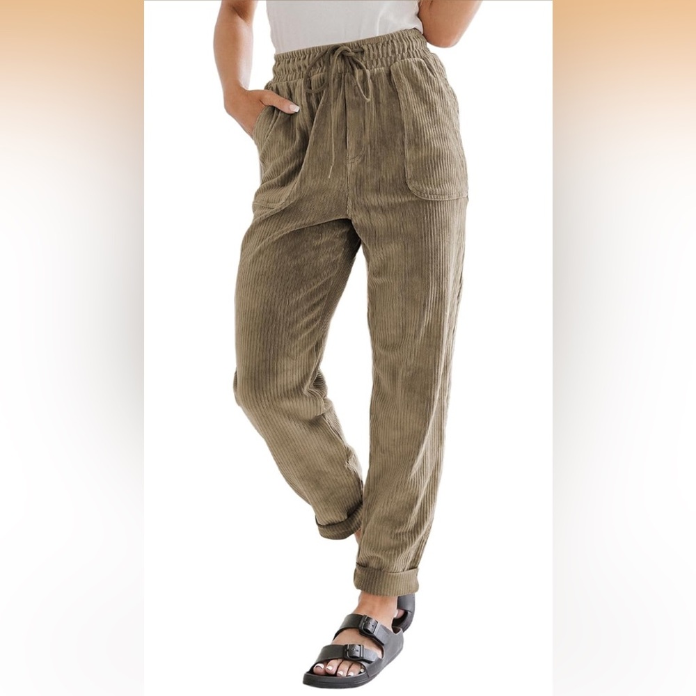 Corduroy Tan Pants